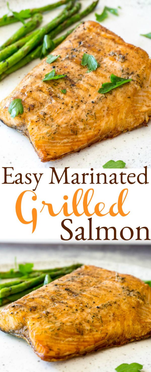 Easy Grilled Salmon - Purely Easy