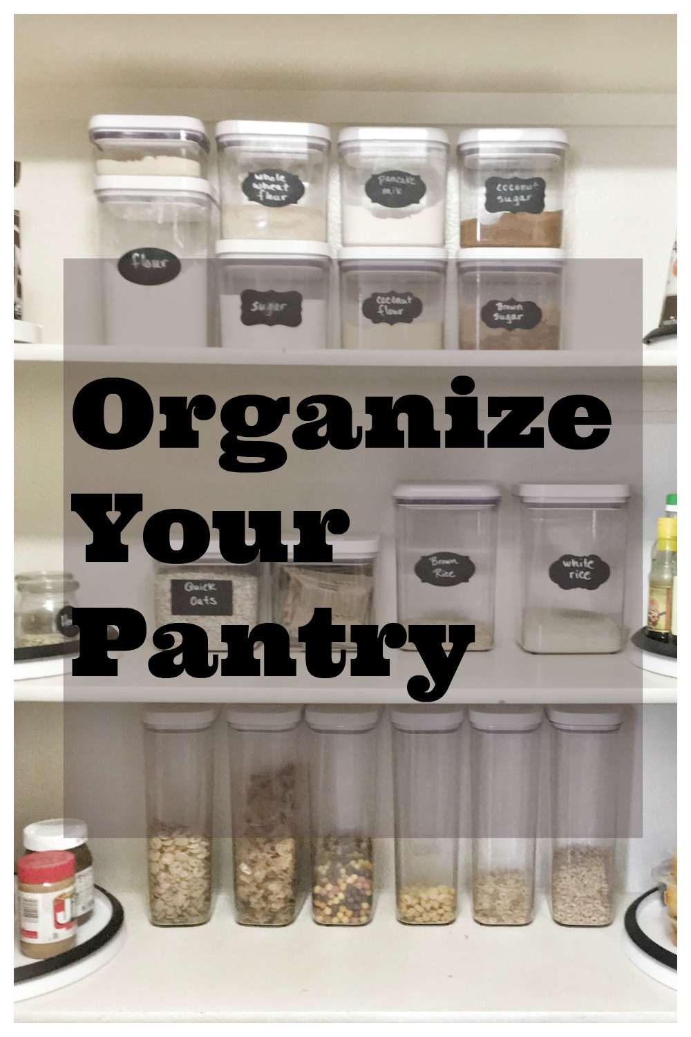 Organize Your Pantry