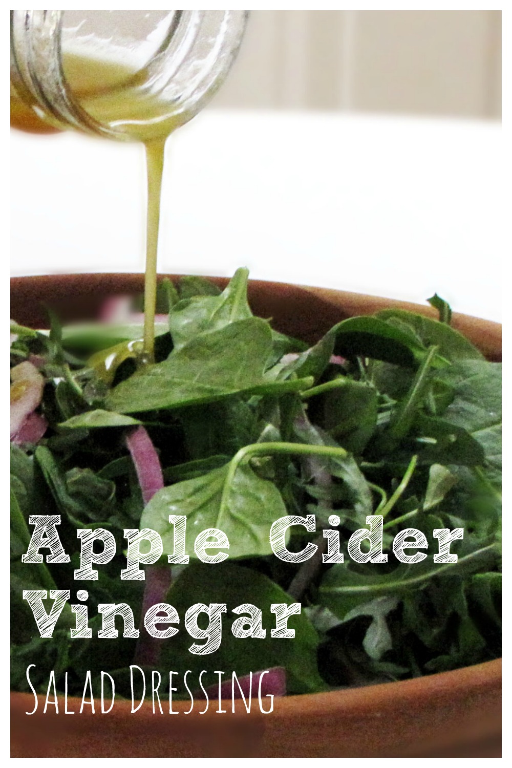 Apple Cider Vinegar Salad Dressing | Purely Easy