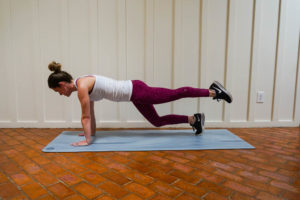 intense plank workout at home