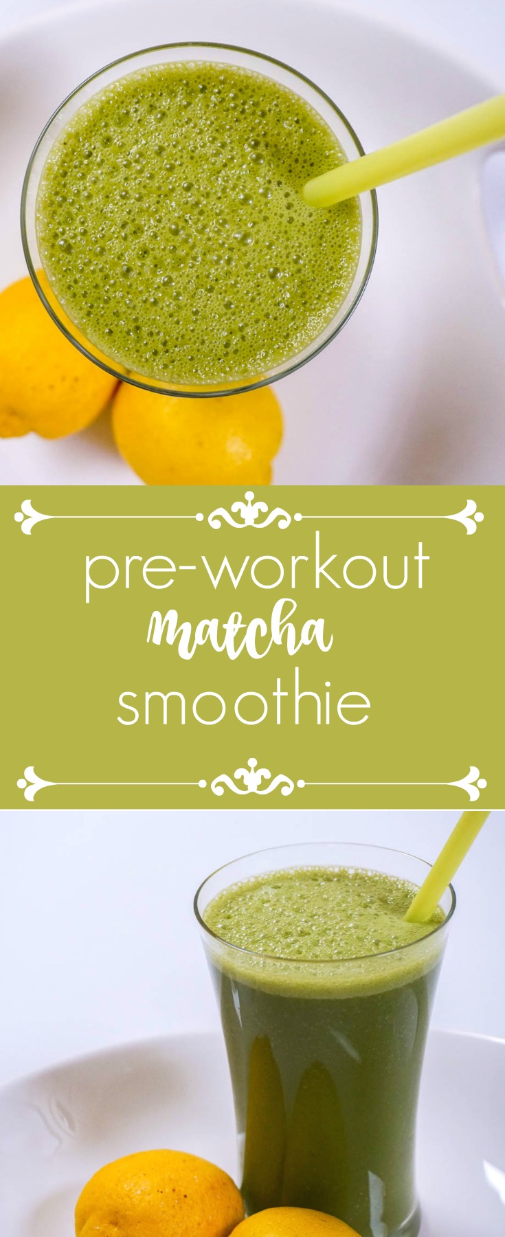 pre workout smoothie