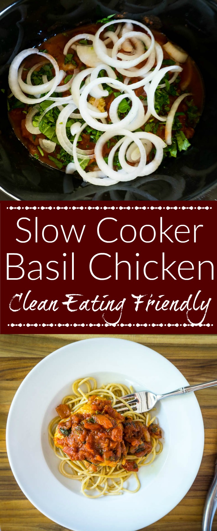 slow cooker basil chicken