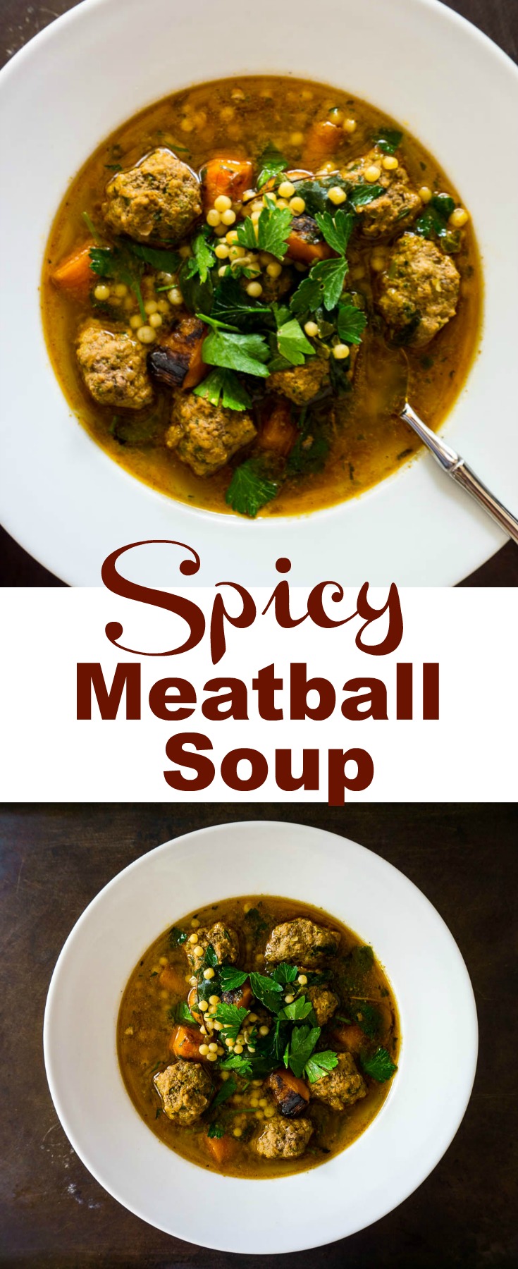 spicy meatball soup