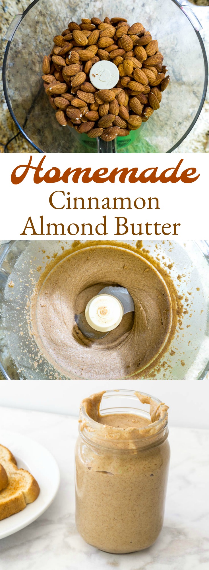 Homemade Cinnamon Almond Butter