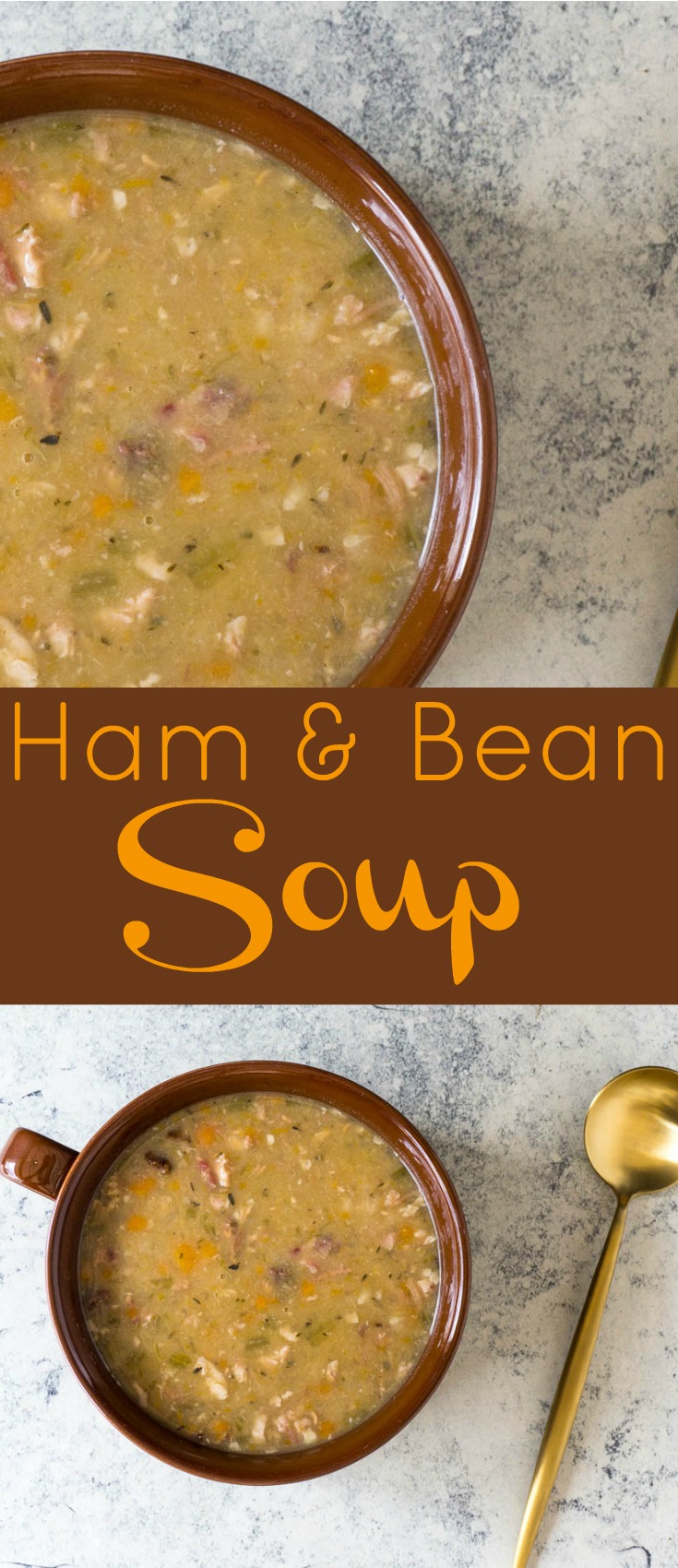quick ham and bean soup