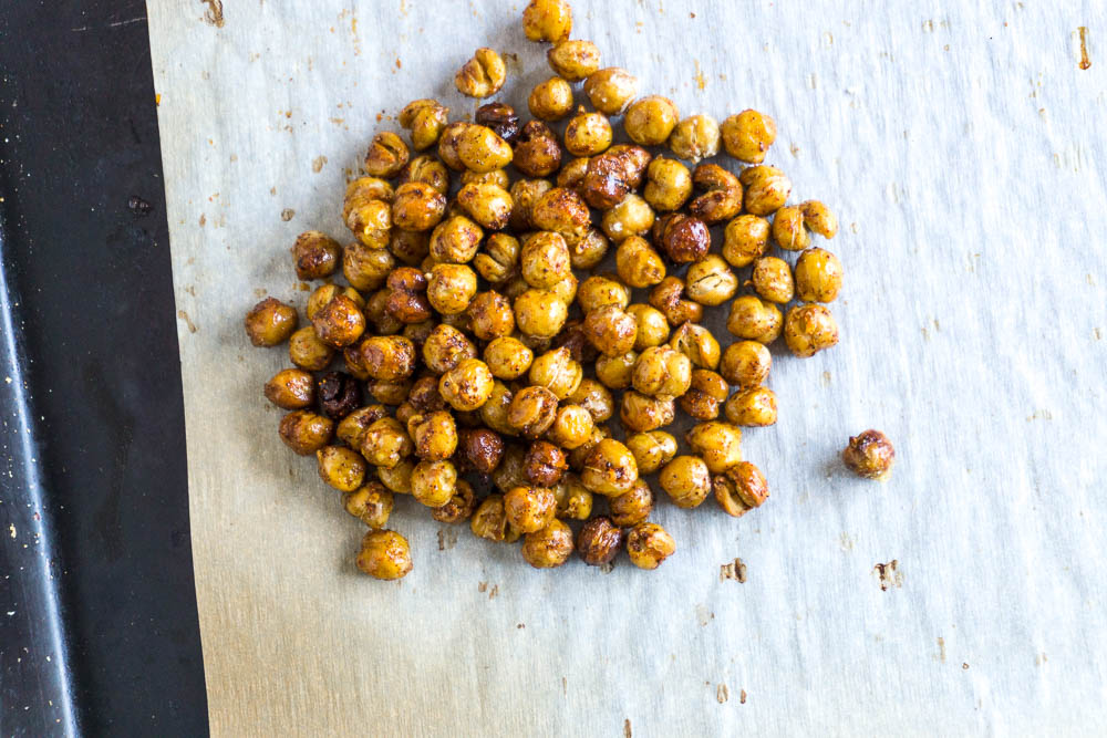 crunchy roasted chickpeas-4 flavors